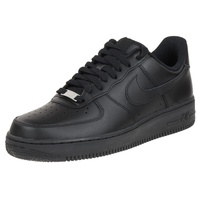 Nike Herren AIR Force 1 '07' Sneakers, schwarz/schwarz - 46 EU