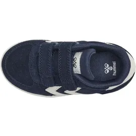 hummel Victory Suede Klettverschluss Sneaker Kinder black iris 19