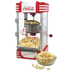 COCA-COLA SNP-27CC Coca ColaTM Jahrmarkt-Popcornmaker, rot