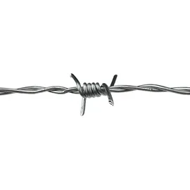 Karat Stacheldraht verzinkt Drahtstärke: 1,7 mm Länge: 50 Meter