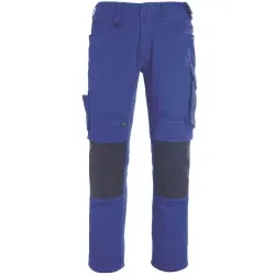 MASCOT® Bundhose MANNHEIM Unique, kornblau/schwarzblau 1 Stück, Größe: 82C51