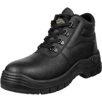 Iron Mountain Unisex-Sicherheitsstiefel aus Leder S3 SRC mit Stahlkappe, Zwischensohlenschutz, wasserdicht, rutschfest, antistatisch, Arbeitsstiefel für Industrie und Bau (UK 11 / EU 45)