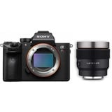 Sony Alpha ILCE-7R IVA + Samyang V-AF 75mm T1,9 FE | 300,00€ Winter-Cashback 3.499,00€ Effektivpreis