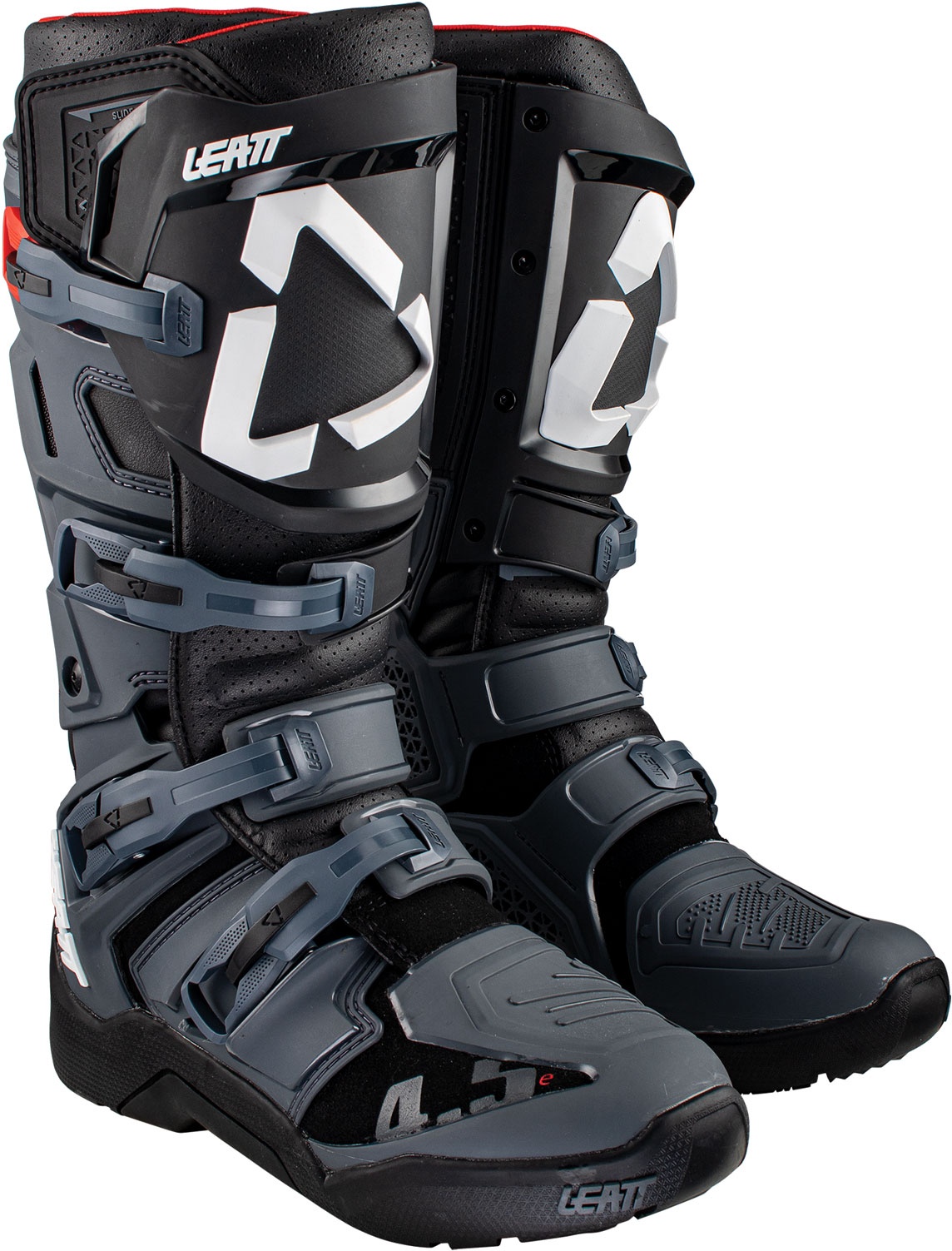 Leatt 4.5 Enduro Graphene, bottes - Gris Foncé/Noir - 7 US