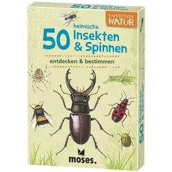 MOSES. VERLAG 9723 Expedition Natur 50 heimische Insekten & Spinnen