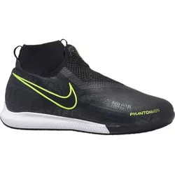 NIKE Kinder Fußballschuhe Halle "Nike Jr., BLACK/BLACK-VOLT, 34