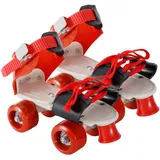 Rollschuhe für Mädchen – verstellbare Rollschuhe | verschleißfeste Quad-Schuhe | Riemenradgetriebe | stabile Balance-Skating-Hilfe für Anfänger, für Kinder und Jugendliche mit Outdoor-Übung