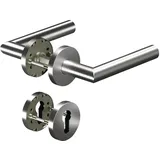 OGRO Feuerschutzgarnitur rund Aluminium grau/silber 8906/6501/6612