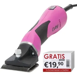 Lister CUTY Pferdeschermaschine (pink) + 1x Schermesser schleifen GRATIS