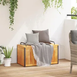 vidaXL Gartenbox 85 x 45 x 45/53 cm Braun