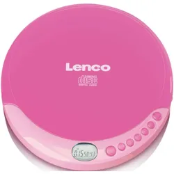 LENCO CD-Player CD-011 Pink