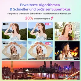 Blackview Shark 8 16 GB RAM 256 GB Schwarz