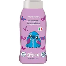 Naturaverde | Kids - Disnet Stitch - Duschshampoo für Kinder, Duschseife für Körper und Haare, Hygieneprodukte für Kinder, 250 ml