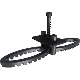HSI Deckclip 2-12 mm schwarz