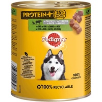 Mars Dog Pedigree Dose Protein Ente & Rind in Pastete 800g (Menge: 12 je Bestelleinheit)