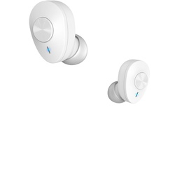 184162 Freedom Buddy In-Ear Bluetooth Kopfhörer Kabellos TWS 4 h Laufzeit  (Hellgrau, Weiß)