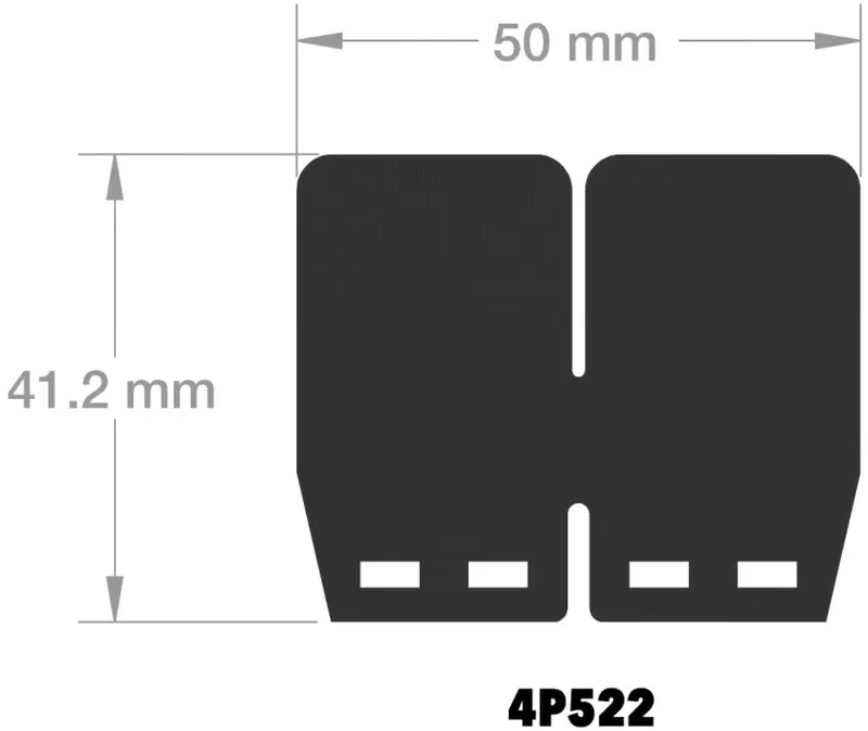 V-FORCE KLEPLATTEN VOOR 4