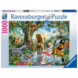Ravensburger Puzzle 19837 - Abenteuer im Dschungel [1.000 Teile] (Neu differenzbesteuert)