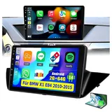 ESSGOO DAB+ Android 15 4+64G Carplay Für BMW X1 E84 2010-2015 GPS Navi RDS Autoradio (Digitalradio (DAB), RDS, AM, FM, Carplay Android Auto Bluetooth EQ USB GPS Navi WIFI Touchscreen) schwarz