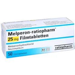 Melperon-ratiopharm 25 mg Filmtabletten 50 St