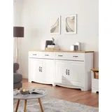 OTTO home Trinidad 194 x 89 x 37 cm Gelb / Weiß