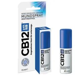 CB12 Spray: frischer Atem unterwegs, Mundspray gegen Mundgeruch
