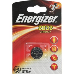 Energizer CR2032 Lithium (1 Stk., CR2032, 220 mAh), Batterien + Akkus