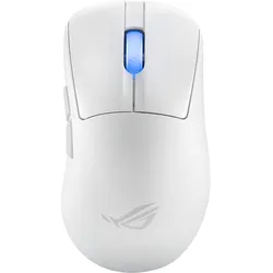 ASUS ROG Keris II Ace Wireless AimPoint White kabellose ESport Gaming Maus mit 54g Gewicht, ROG Micro-Switches, 8000Hz Polling Rate