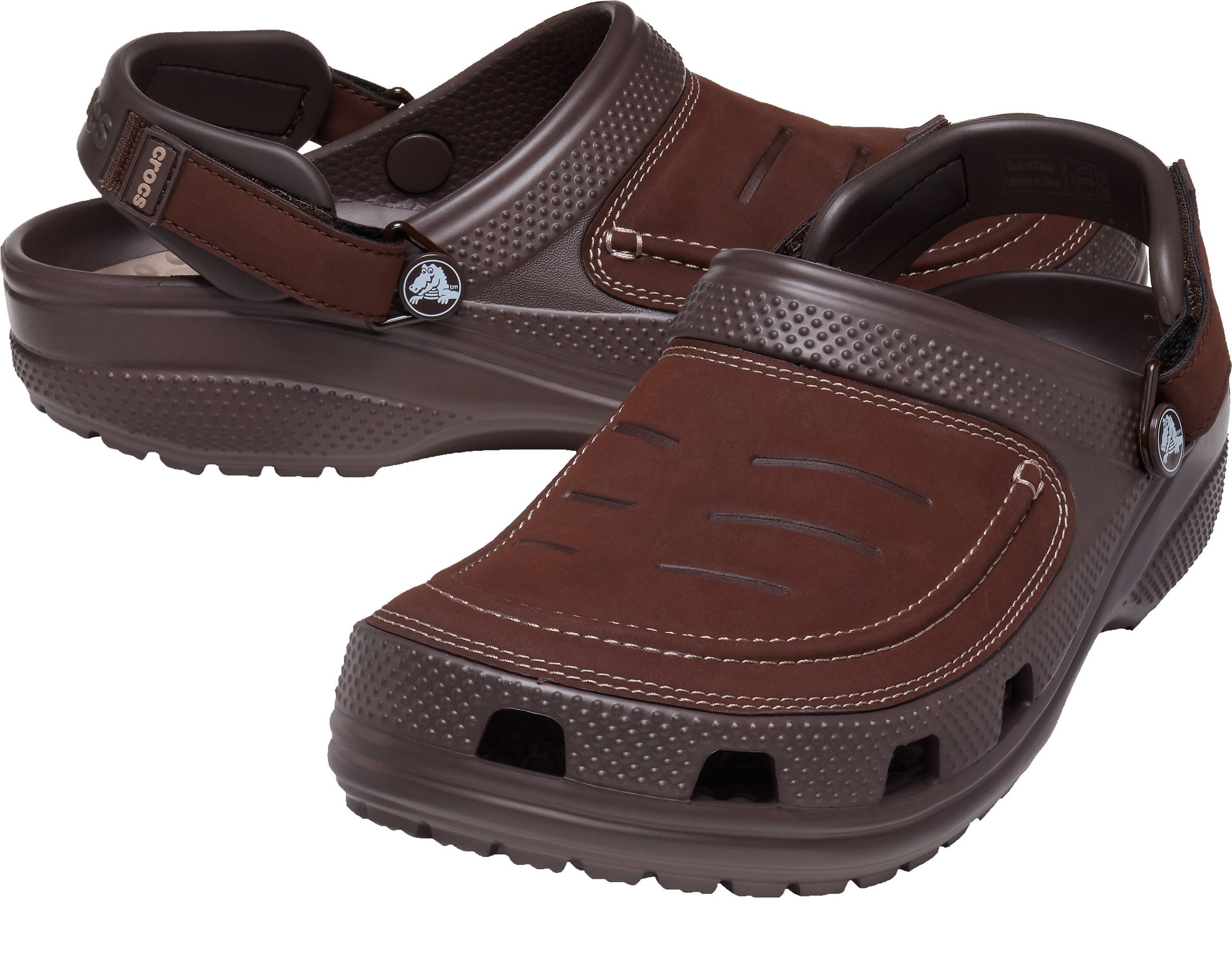 Crocs Clogs Yukon Vista II LiteRide, espresso-mushroom, 39/40