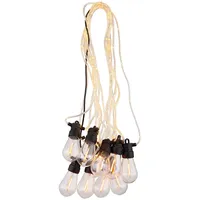 GLOBO Lichterkette Außenleuchte Deko LED Leuchte Gartendeko Balkonleuchte IP44