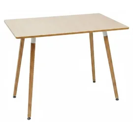 Relaxdays Esszimmertisch 110 x 75 x 70 cm natur