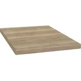 OPTIFIT Arbeitsplatte OPTIFIT "Luzern", braun (wildeichefarben), B:210cm H:3,8cm T:60cm, Spanplatte, Tischplatten, 38 mm stark, Tiefe 60 cm, große Auswahl an Breiten