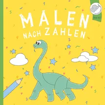 Christoph Alexander Verlag e.U. Malen nach Zahlen: Spielerisch Zahlen lernen mit super lustigen Dinos