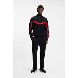 Hugo Sweatjacke Darti rot / schwarz L