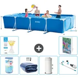Rechteckiger Frame Pool - 450x220x84 Cm - 7-teilig  S120