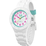 ICE-Watch ICE hero 33,5 mm Silikongehäuse Weiß Silikonarmband Blau XS