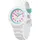 ICE-Watch ICE hero 33,5 mm Silikongehäuse Weiß Silikonarmband Blau XS