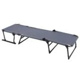 Lex 2in1 Klappliege 200 x 66 x 29 cm Grau
