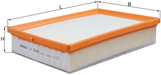 KNECHT Luftfilter lx5599 Filtereinsatz 57,3mm für Volvo