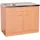 kochstation Spülenschrank KS-Elster 80 x 85 x 60 cm Beige