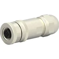 TE Connectivity T4110012021-000 Sensor-/Aktor-Steckverbinder, unkonfektioniert M12 Buchse, gerade Polzahl