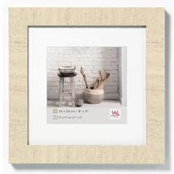 Walther Design Rahmen Home 20x20 cremeweiss