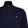 GANT Herren Strickjacke, Wolle - EXTRAFINE LAMBSWOOL ZIP CARDIGAN, Stehkragen Blau 2XL