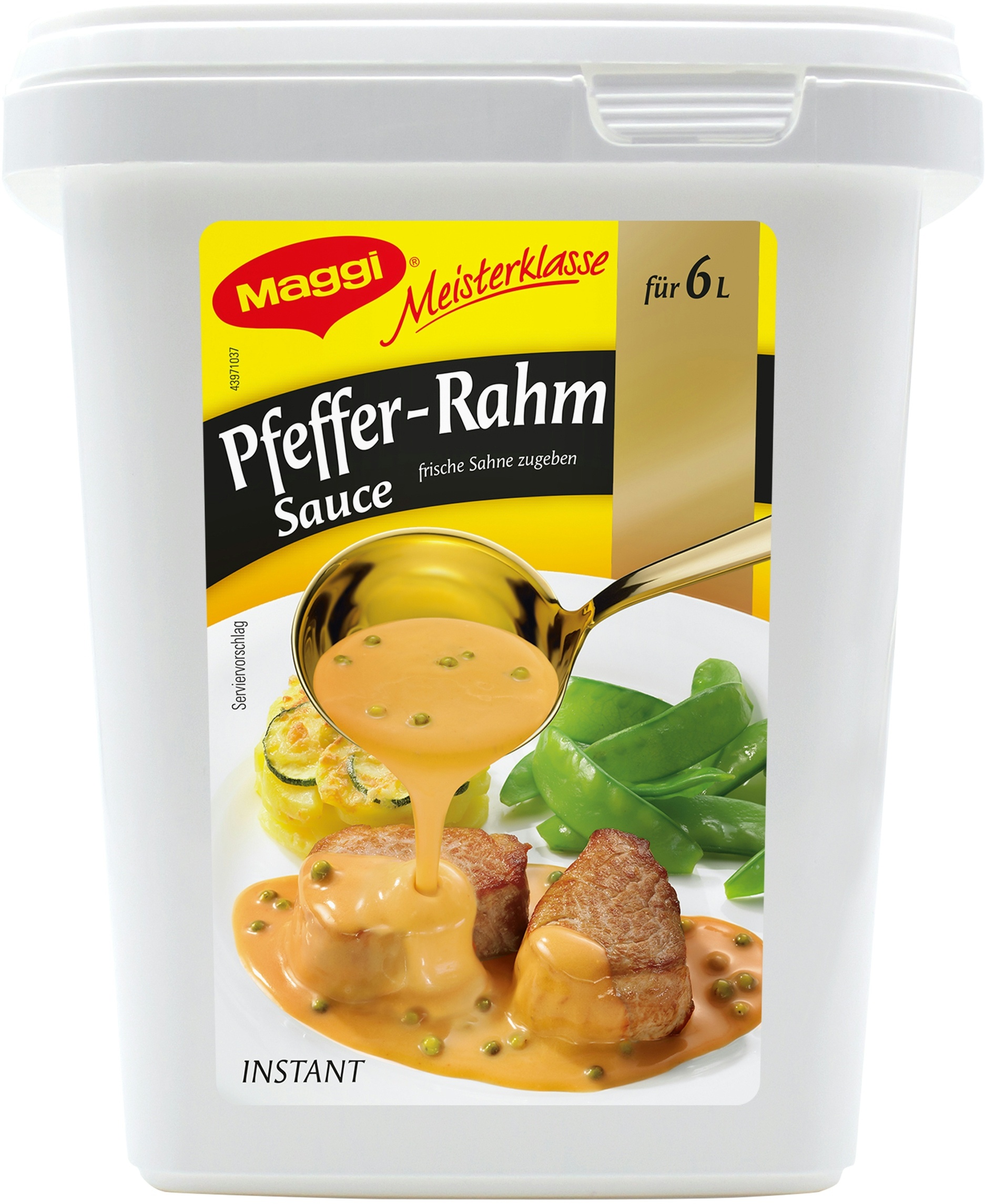 Maggi Meisterklasse Pfeffer-Rahm-Sauce (750 g)