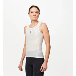 Damen Unterwäsche warmes Wetter Mesh Fahrrad - weiss weiß XL