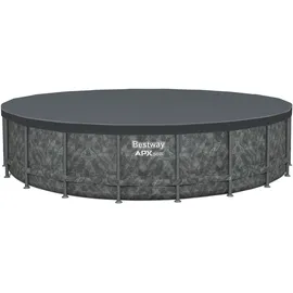 BESTWAY APX365TM Frame Pool Ø 610 x 132 cm inkl. Sandfilteranlage und Abdeckplane
