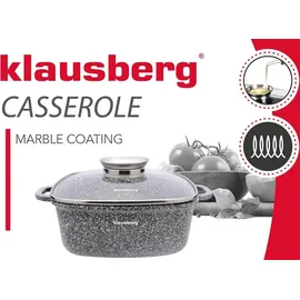 Klausberg Quadrat Kochtopf 24 cm rund