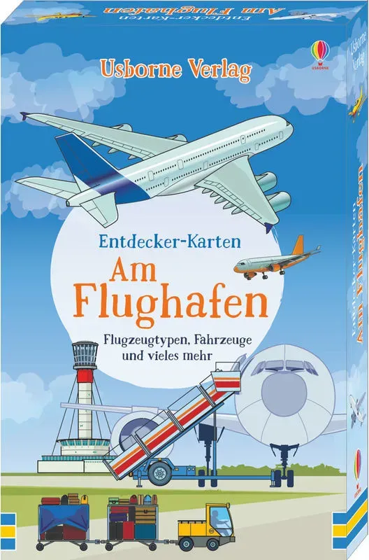 Entdecker-Karten-Reihe / Entdecker-Karten: Am Flughafen - Struan Reid