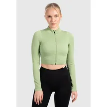 SMILODOX Trainingsjacke Slim Zeya, Größe XS in Grün Grün