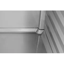 KBS Gastrotechnik KBS Edelstahlkühlschrank KU 1453